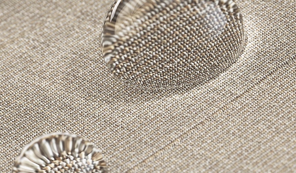 Waterproof fabric sample